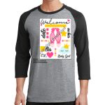 Core Blend 3/4 Sleeve Raglan Tee Thumbnail
