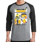 Core Blend 3/4 Sleeve Raglan Tee Thumbnail