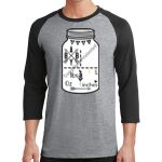 Core Blend 3/4 Sleeve Raglan Tee Thumbnail