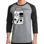 Core Blend 3/4 Sleeve Raglan Tee Thumbnail