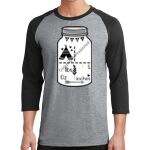 Core Blend 3/4 Sleeve Raglan Tee Thumbnail