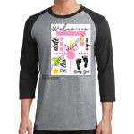 Core Blend 3/4 Sleeve Raglan Tee Thumbnail