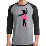 Core Blend 3/4 Sleeve Raglan Tee Thumbnail