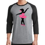 Core Blend 3/4 Sleeve Raglan Tee Thumbnail