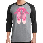 Core Blend 3/4 Sleeve Raglan Tee Thumbnail