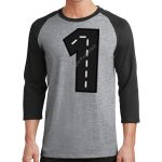 Core Blend 3/4 Sleeve Raglan Tee Thumbnail