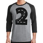 Core Blend 3/4 Sleeve Raglan Tee Thumbnail