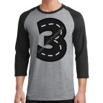 Core Blend 3/4 Sleeve Raglan Tee Thumbnail