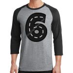 Core Blend 3/4 Sleeve Raglan Tee Thumbnail