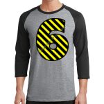 Core Blend 3/4 Sleeve Raglan Tee Thumbnail