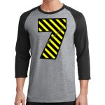 Core Blend 3/4 Sleeve Raglan Tee Thumbnail