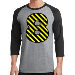 Core Blend 3/4 Sleeve Raglan Tee Thumbnail