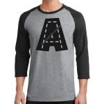 Core Blend 3/4 Sleeve Raglan Tee Thumbnail
