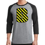 Core Blend 3/4 Sleeve Raglan Tee Thumbnail