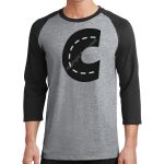 Core Blend 3/4 Sleeve Raglan Tee Thumbnail
