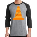 Core Blend 3/4 Sleeve Raglan Tee Thumbnail