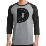 Core Blend 3/4 Sleeve Raglan Tee Thumbnail