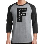 Core Blend 3/4 Sleeve Raglan Tee Thumbnail