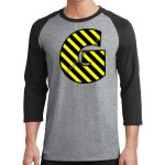 Core Blend 3/4 Sleeve Raglan Tee Thumbnail