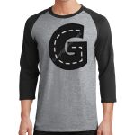 Core Blend 3/4 Sleeve Raglan Tee Thumbnail