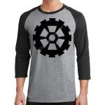 Core Blend 3/4 Sleeve Raglan Tee Thumbnail