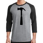 Core Blend 3/4 Sleeve Raglan Tee Thumbnail