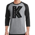 Core Blend 3/4 Sleeve Raglan Tee Thumbnail