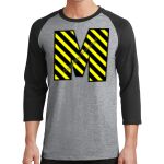 Core Blend 3/4 Sleeve Raglan Tee Thumbnail