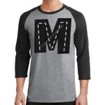Core Blend 3/4 Sleeve Raglan Tee Thumbnail