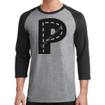 Core Blend 3/4 Sleeve Raglan Tee Thumbnail
