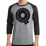Core Blend 3/4 Sleeve Raglan Tee Thumbnail