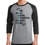 Core Blend 3/4 Sleeve Raglan Tee Thumbnail