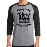 Core Blend 3/4 Sleeve Raglan Tee Thumbnail