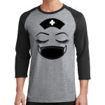 Core Blend 3/4 Sleeve Raglan Tee Thumbnail