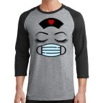 Core Blend 3/4 Sleeve Raglan Tee Thumbnail