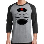 Core Blend 3/4 Sleeve Raglan Tee Thumbnail