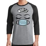 Core Blend 3/4 Sleeve Raglan Tee Thumbnail