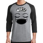 Core Blend 3/4 Sleeve Raglan Tee Thumbnail