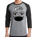 Core Blend 3/4 Sleeve Raglan Tee Thumbnail