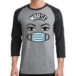 Core Blend 3/4 Sleeve Raglan Tee Thumbnail