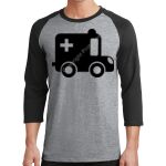 Core Blend 3/4 Sleeve Raglan Tee Thumbnail