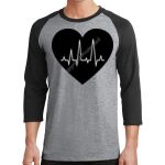 Core Blend 3/4 Sleeve Raglan Tee Thumbnail