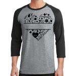 Core Blend 3/4 Sleeve Raglan Tee Thumbnail