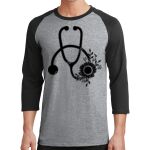 Core Blend 3/4 Sleeve Raglan Tee Thumbnail