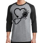 Core Blend 3/4 Sleeve Raglan Tee Thumbnail