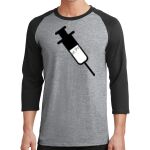 Core Blend 3/4 Sleeve Raglan Tee Thumbnail