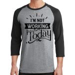 Core Blend 3/4 Sleeve Raglan Tee Thumbnail