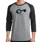 Core Blend 3/4 Sleeve Raglan Tee Thumbnail