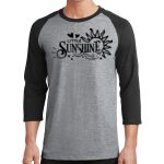 Core Blend 3/4 Sleeve Raglan Tee Thumbnail