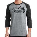 Core Blend 3/4 Sleeve Raglan Tee Thumbnail